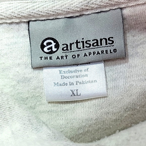 Grand Marais Minnesota Artisans hooded sweatshirt size generous XL - Picture 5 of 8